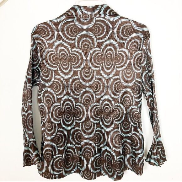 Sere Nade Button Down Blouse - Size Large - Picture 2 of 5